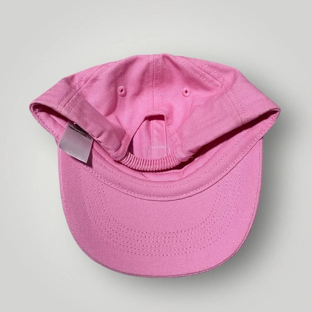 Carhartt Kids Pink Canvas Hat‎ Cap Stretch Back Youth